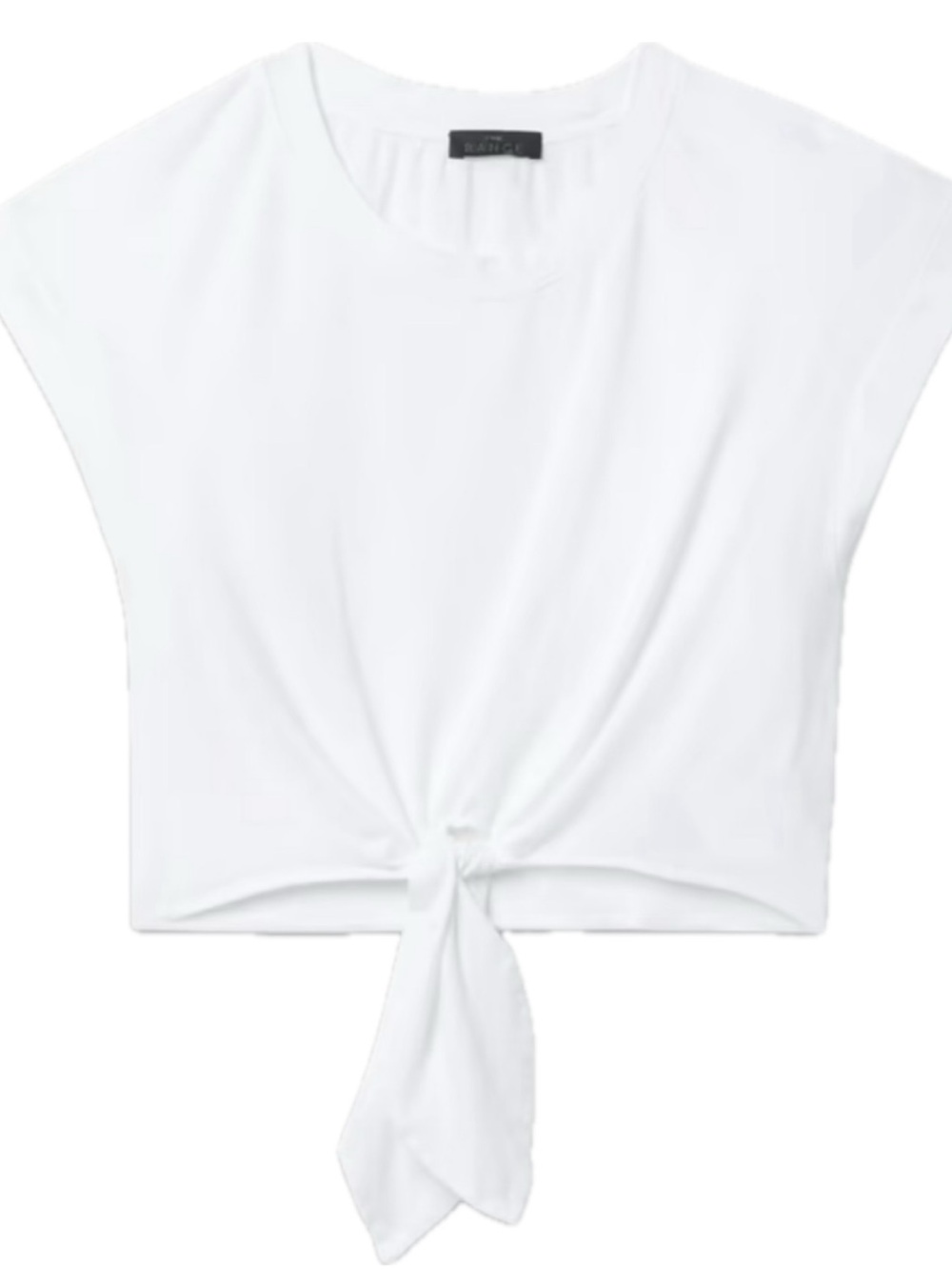 Frame White Mid Rise Muscle Sleeveless organic Peru Cotton Tank Large
